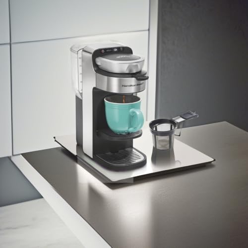 The Scoop Single Serve Coffee Maker & Fast Grounds Brewer for 8
