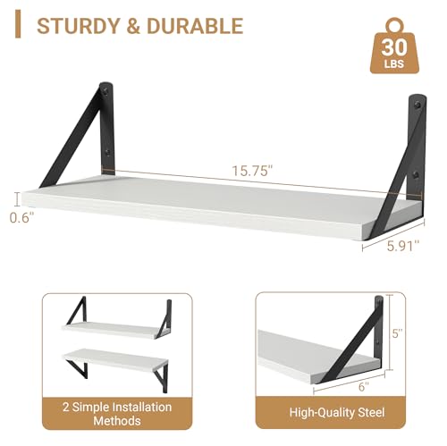 Floating Shelves for Wall (3 Count)