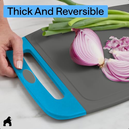 BPA Free Reversible Kitchen Cutting Board (3 Count)