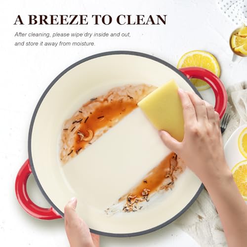 Enameled Cast Iron Dutch Oven