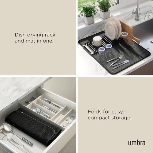 Udry Dish Drying Rack with Mat