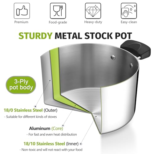 5 Qt Pot with Lid