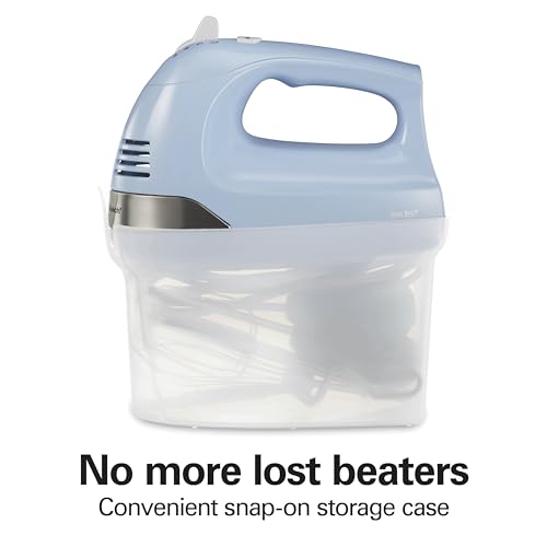 6 Speed Electric Hand Mixer With Easy Clean Beaters (7 Count)