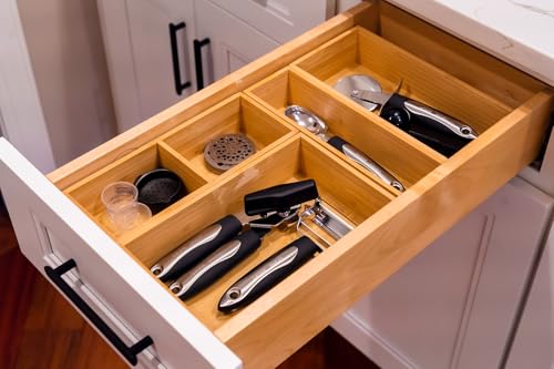 Bamboo Kitchen Drawer Organizer