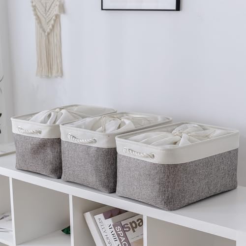 Storage Baskets for Organizing (3 Count)