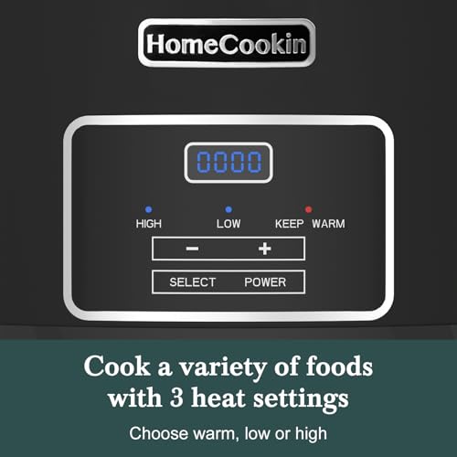 6 Quart Programmable Slow Cooker with Timer