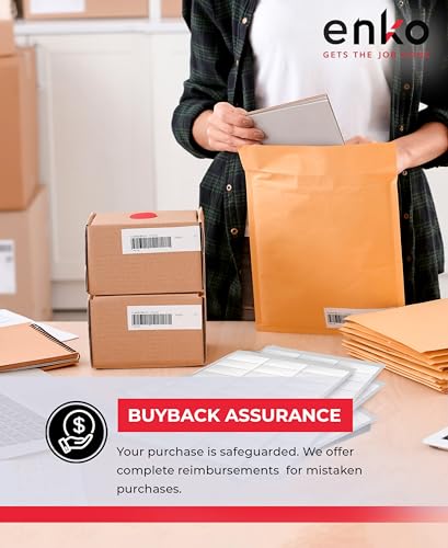 1 x 2-5/8 in 3000 Return Mailing Address and Business Sticker Labels (3300 Count)