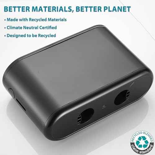 Multifold Paper Towel Dispenser Countertop Compact Design for Kitchen Black