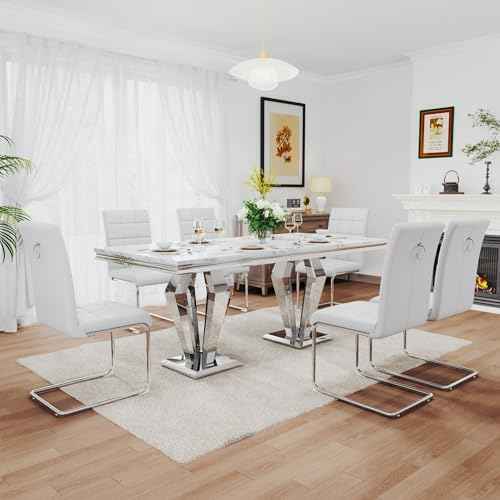 7 Piece Luxury Dining Room Set
