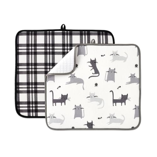 Dish Drying Mats 2 Pack (2 Count)