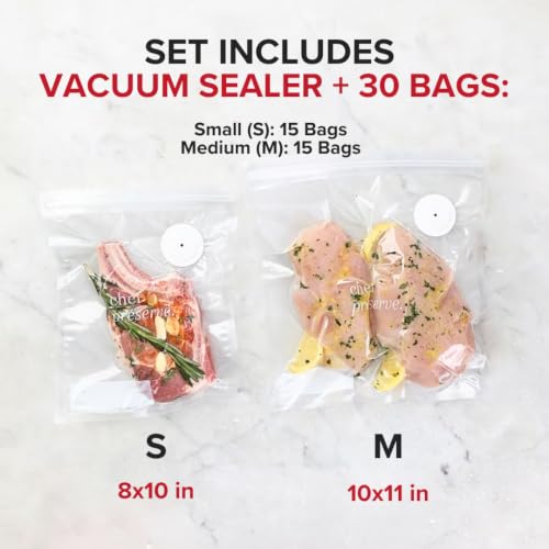 Compact Vacuum Sealer for Food