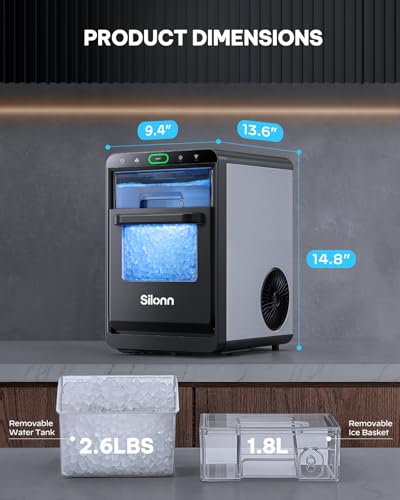 Nugget Ice Maker Countertop (44 lbs Count)