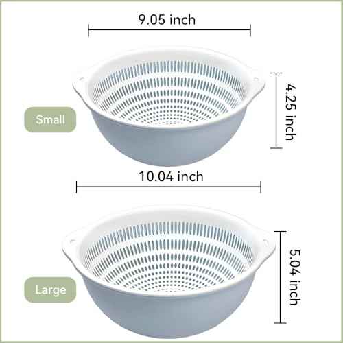 Colander Bowl Set of 2