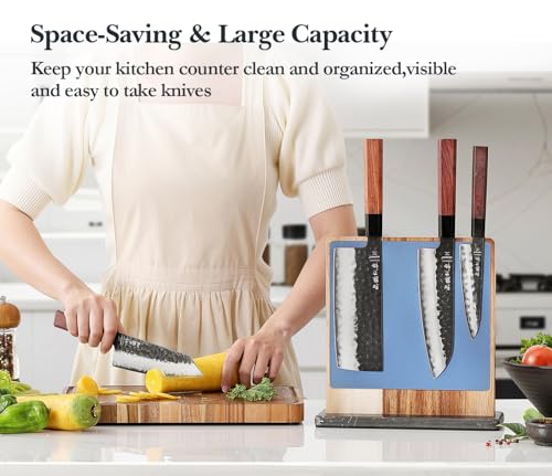 Double sided Magnetic Knife Holder without Knives