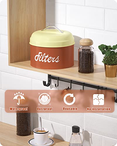 Coffee Filter Holder with Lid