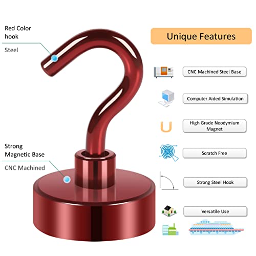 Magnetic Hooks (10 Count)