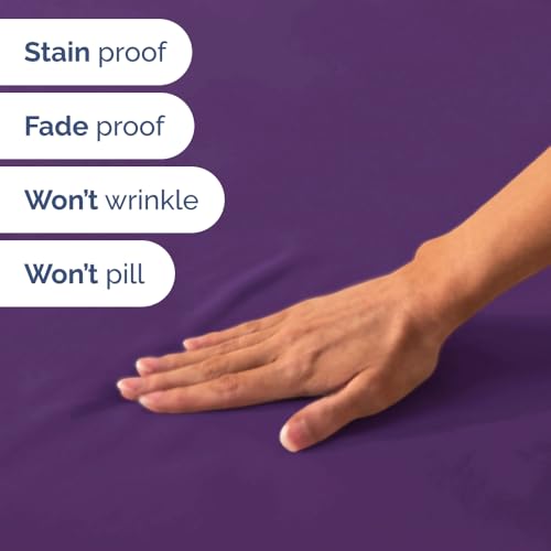 Short Queen Size 4 Piece Bed Sheet Set
