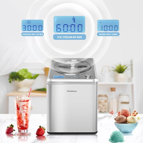 2.64 QT Ice Cream Maker with Built