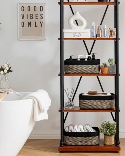 Small Woven Storage Basket for Organizing (3 Count)