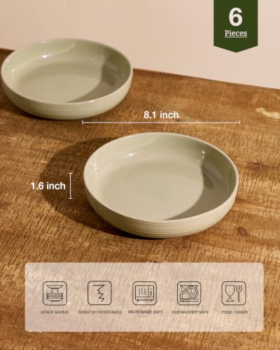 Milkyway 33 oz Pasta Bowls Set of 6 (6 Count)