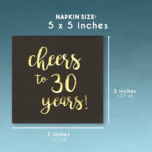 30th Birthday Napkins (50 Count)