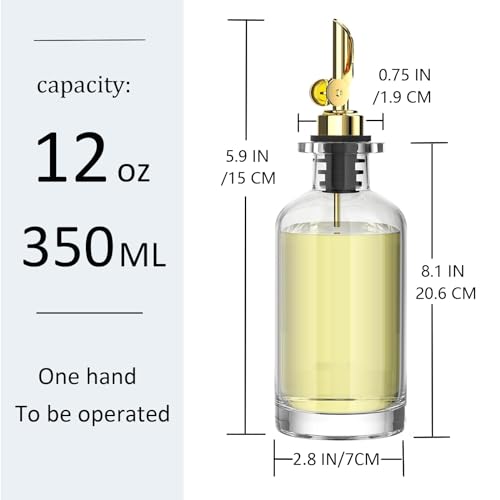 2 Pack Olive Oil Dispenser Bottle (2 Count)