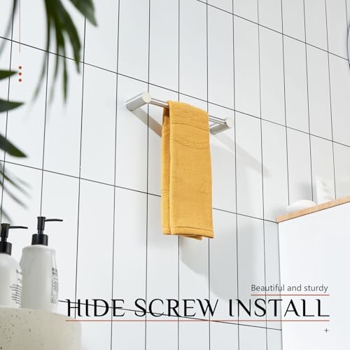 Bathroom Towel Bar Brushed Nickel 12