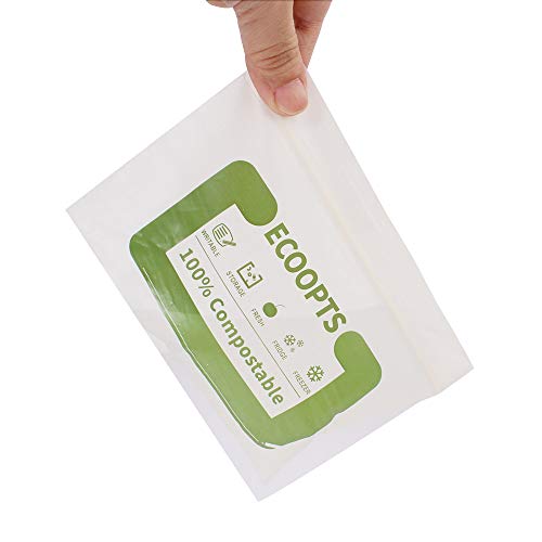 100% Compostable Snack Zip Bag