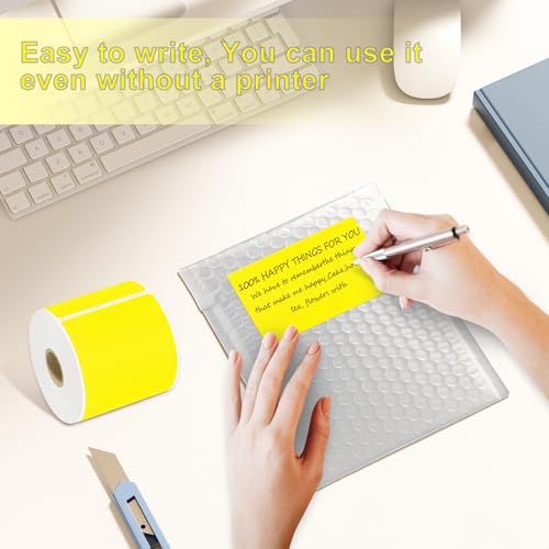 300per Roll 3 X 5 Inch Printable Rectangle Color Coding Labels