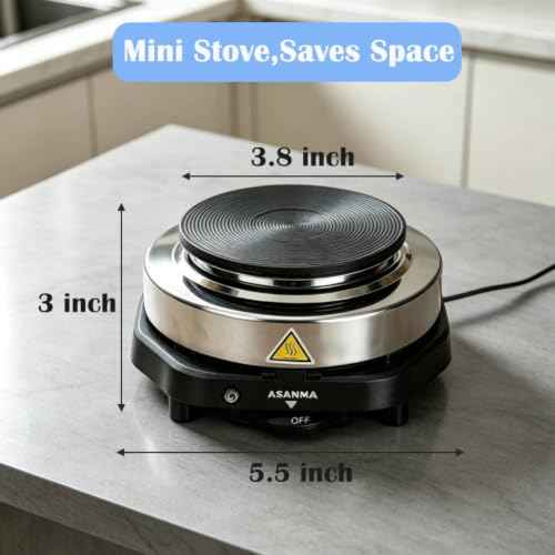 500W Mini Electric Hot Plate