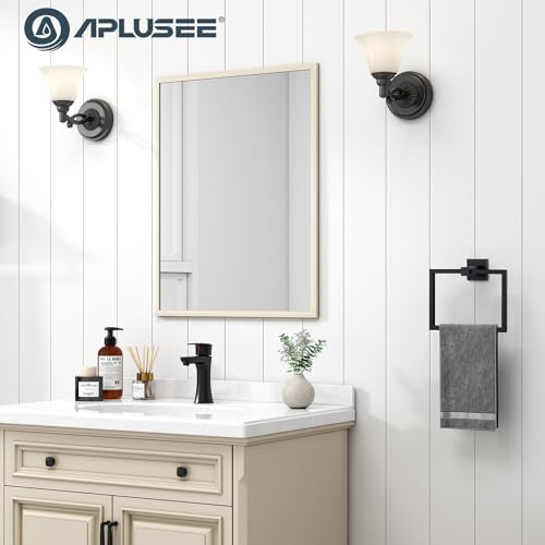 Matte Black Square Towel Holder for Bathroom