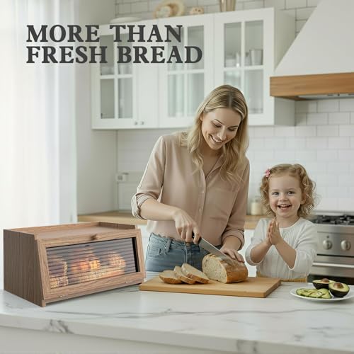 Bread Box for Kitchen Countertop