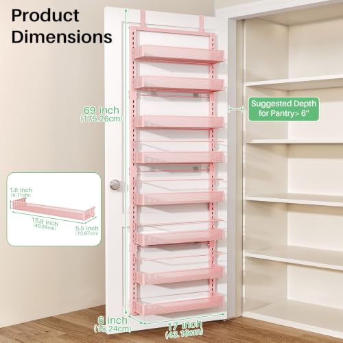 8 Tiers Over the Door Organizer