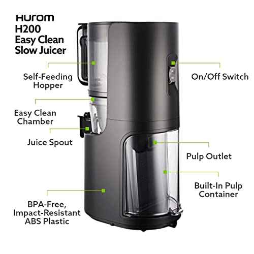 H 200 Electronic Slow Juicer Machine