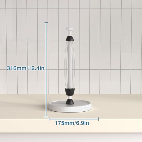 White Paper Towel Holder Countertop