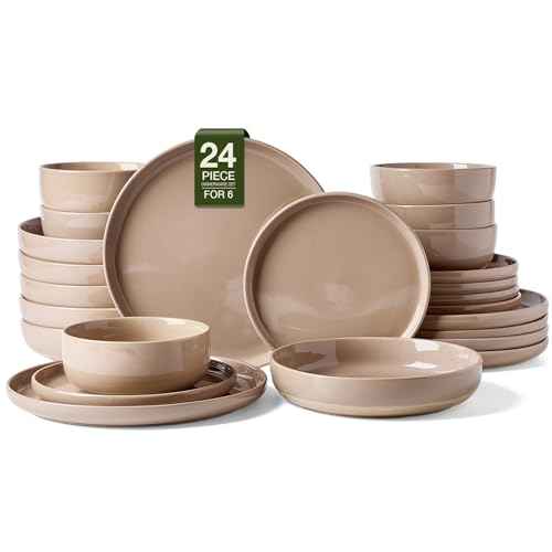 Milkyway 24 Piece Dinnerware Set with Pasta Bowls