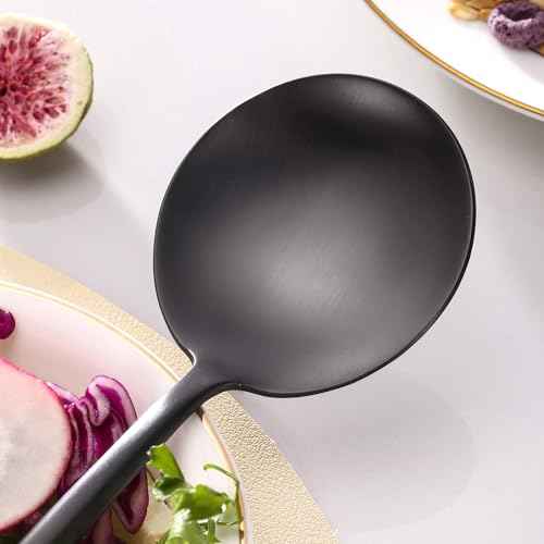 Black Salad Serving Utensils (2 Count)