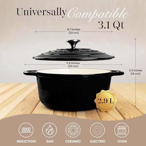 Cast Iron Pot with Lid