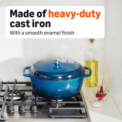 Enameled Cast Iron Dutch Oven Pot with Lid