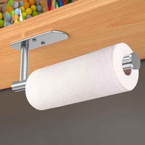 Adhesive Paper Towel Holder Under Cabinet Mount (2 Count)