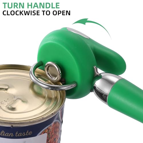 Can Opener Manual Tin Opener Stainless Steel Heavy Duty