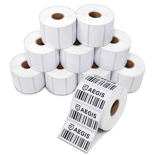 2.25" X 1.25" Removable Direct Thermal Labels (12 Count)