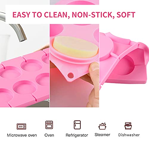 8 Capacity Large Silicone Lollipop Molds
