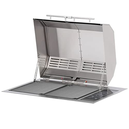 Texan Built In Electric Grill With 2 Burners And IntelliKEN Touch Control