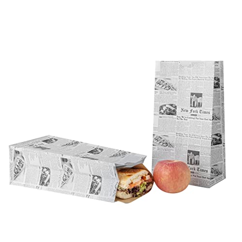 Bag Tek 4 Lb Disposable Lunch Bags (100 Count)