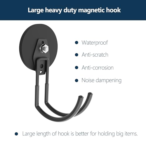 Heavy Duty Large Magnetic Hooks (2 Count)