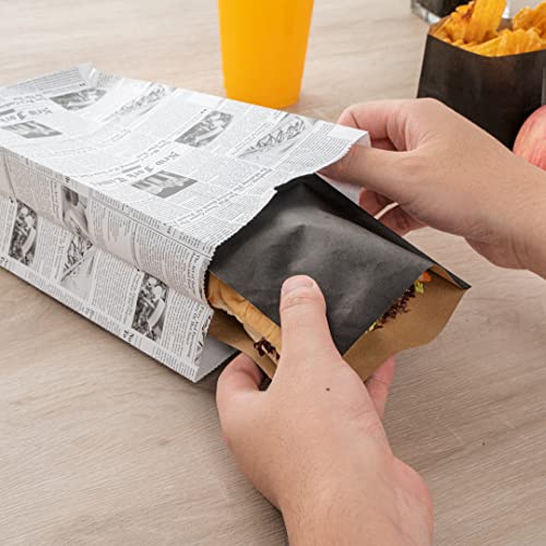 Bag Tek 4 Lb Disposable Lunch Bags (100 Count)