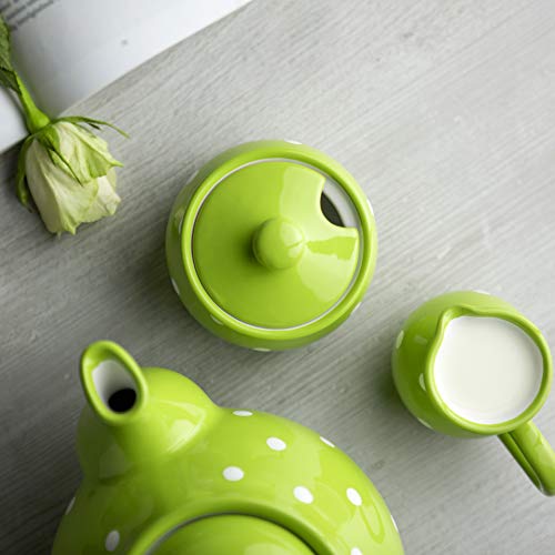 Ceramic Sugar Bowl with Lid