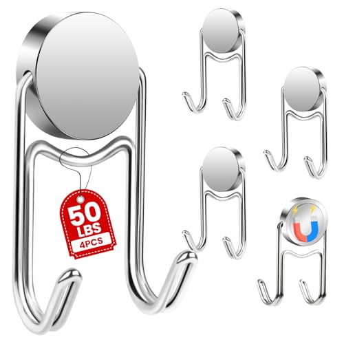 Magnetic Hooks for Cruise Cabins 50Lbs+ Heavy Duty Magnet Hook