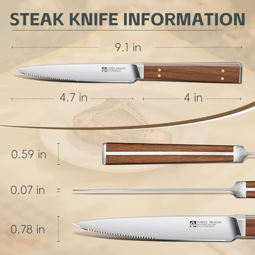 Steak Knives Set of 6 (6 Count)